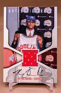 Keyon Dooling 2000-01  SPX #112 Rookie Game Worn Jersey Autographs RC 1858/2500 - Picture 1 of 2