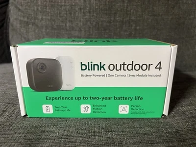 Blink Wireless Smart Security Camera 1080p HD with TwoWay Talk and Sync Module - Image 1 of 4
