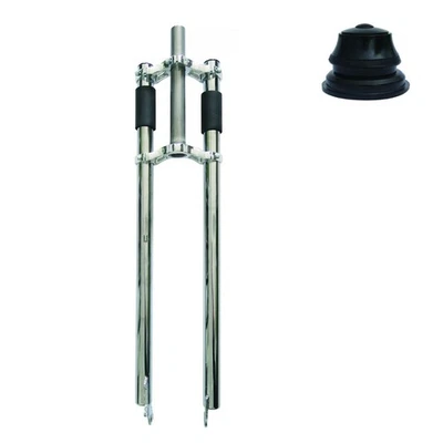 DONSP1986 26"/700C/29" *3.5" Fat Tire Bicycle Fork  for 44-55mm Tapered Frame - Image 1 of 4