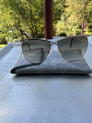 Laura Biagotti винтажный T103/N/S золото негабаритные солнцезащитные очки оправы 135 Италии женщин - Изображение 1 из 4