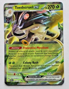 Toedscruel ex 005/091 SV: Paldean Fates Holo - Picture 1 of 7