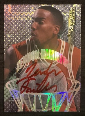 1998 Collector's Edge Pro Signatures Authentic Zendon Hamilton Auto #18 - Image 1 of 4