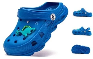 Boys and Girls Classic Graphic Garden Clogs Slip on Water - Picture 1 of 7
