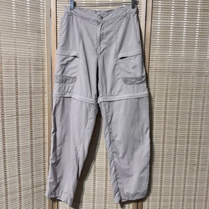 Columbia Omni-Shield Convertible Zip-Off Outdoor Hiking Pants Shorts Sz S Beige - Picture 1 of 9