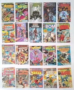 Schlüssel, 1. Auftritte, X-Men, Spiderman, Bronze Horror Marvel Comic Lot - Bild 1 von 22