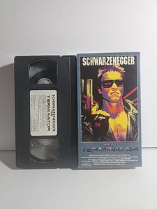 The Terminator (VHS, 1984) Arnold Schwarzenegger, Linda Hamilton Hemdale - Bild 1 von 2