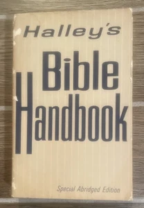 Halley's Bible Handbook Special Abridged Edition Vintage 1964 Christian Book - Imagen 1 de 7