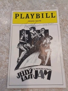Playbill Virginia Theatre JELLYS LAST JAM signiert - Bild 1 von 5