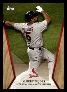 2017 Topps On Demand 600 HR Club - Albert Pujols #4 400th HR /1632  - Picture 1 of 2