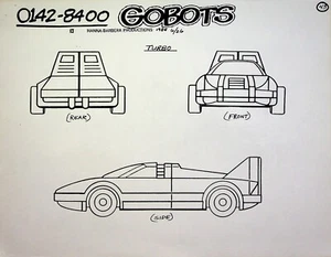Challenge of the GoBots 1984 Production COPY Model Cel Hanna-Barbera Productions - Picture 1 of 2