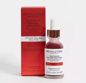 Revolution Skincare London Multi Acid Peeling Solution - Exfoliates NEW 1 fl oz - Picture 1 of 4