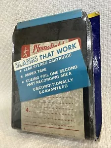Pfanstiehl 8T-80 Blank 8-Track Continuous Loop Tape Cartridge Unused NEW Sealed - Picture 1 of 7