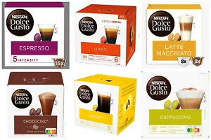 Nescafé Dolce Gusto 6x16 Kaffeekapseln Set Probierpaket 6er Pack 96 Stück - Bild 1 von 7