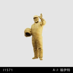 1/64 1/43 1/35 Miniatures Figures American race driver Scene Prop Doll For Cars - Picture 1 of 6