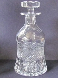 CUMBRIA CRYSTAL GRASMERE PATTERN WHISKY DECANTER (8738) - Picture 1 of 2