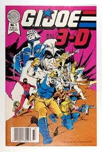 GI Joe in 3D #1 Newsstand (1987) Marvel/Blackthorne - Picture 1 of 2