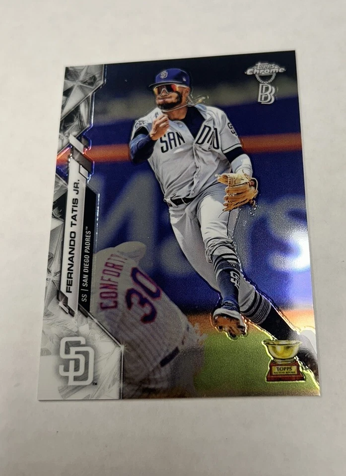 2020 Topps Chrome Fernando Tatis Jr. Rookie Gold Cup Ben Baller Edition Padres   - Image 1 of 1