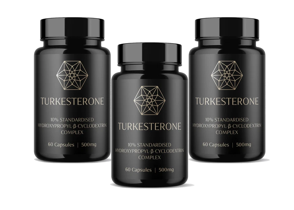 Turkesterone 500mg ORGANIC PREMIUM 180 Caps Ajuga Turkestanica FREE Express Post - Image 1 of 1