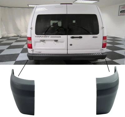 REAR BUMPER CORNER / END LEFT AND RIGHT CAPS FOR FORD TRANSIT CONNECT 2002-2013 - Image 1 of 3