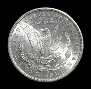 1881-S Morgan Silver Dollar BU Coin (B34) - Picture 1 of 2