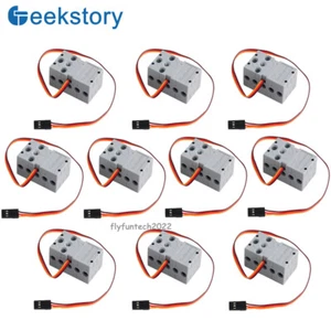 10 PIEZAS 360° 2KG Servos Geek Grises Eje de Salida Doble Programable para Micro:bit - Imagen 1 de 5
