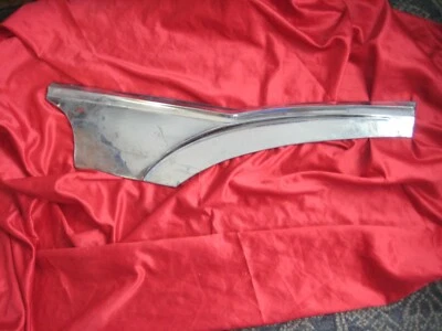 1951 Buick Super Roadmaster 4D RH Passenger Rear Door Stainless Trim Molding  - Image 1 of 4