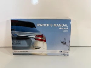 2022 Subaru Ascent Owners Manual Free Shipping OEM - Picture 1 of 2