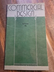 Commercial Design Division 7A Art Instruction 1945 Animal Drawing - Imagen 1 de 9