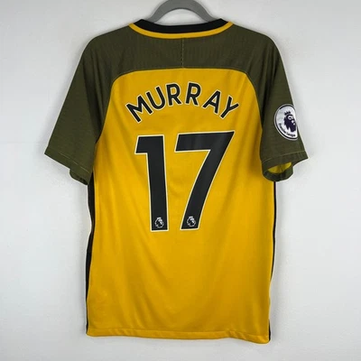 Camiseta deportiva de fútbol visitante Nike Brighton & Hove Albion 2017/2018 talla S Glann Murray Foto 1 de 4