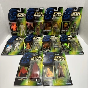 Vintage Star Wars Lot Of 10 The Power Of The Force Action Figures 1996 New NOC - Picture 1 of 24