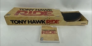 Tony Hawk Ride Nintendo Wii Skateboard Dongle & Game Complete Bundle Tested - Picture 1 of 3