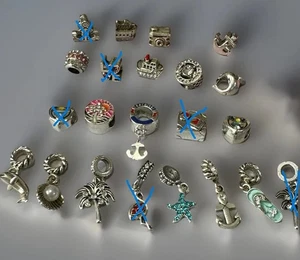 Kreuzfahrt Bettelarmband Reise Souvenir Sammlerstück Charms - Wählen Sie 5 Charms - Bild 1 von 3