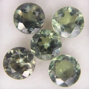 Piedras preciosas sueltas cambio de color alejandrita natural corte redondo certificado 8,80 quilates - Imagen 1 de 3