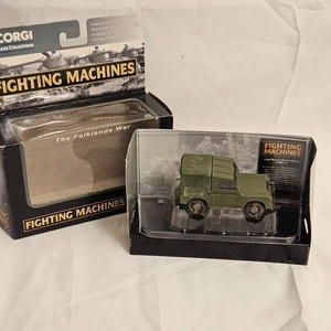 Land Rover, British Army, The Falklands War  CORGI FIGHTING MACHINES CS90115 - Picture 1 of 14