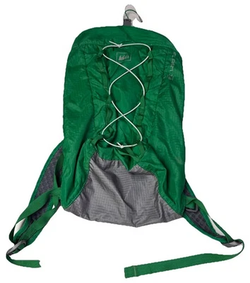 Mochila REI CO-OP Flash 18 Verde Nylon Hking Bolsa Seca Ligera 3k Foto 1 de 4