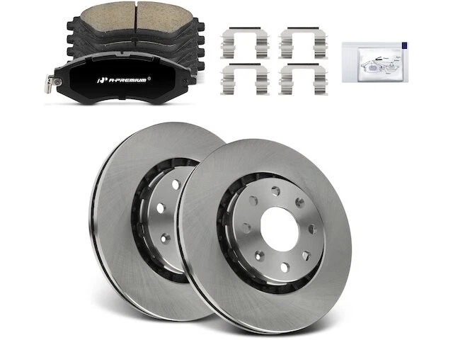 Kit de pastillas de freno delanteras y rotor para Pontiac Wave 2005-2008 1,6 L 4 cilindros 2006 VD663NM Foto 1 de 1