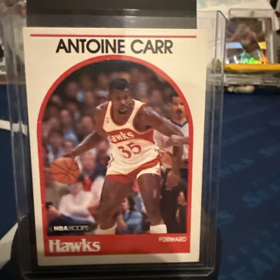 1989-90 NBA Hoops - Antoine Carr #278 - Image 1 of 2