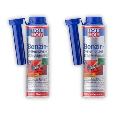 2x 300ml LIQUI MOLY 5108 Additiv Benzin-Systempflege Zusatz Kraftstoff Pflege