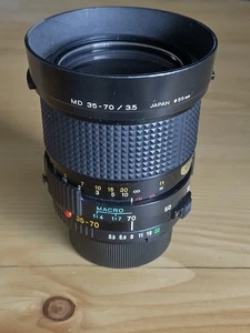 Minolta MD 35-70mm Constant Aperture f/3.5 Wide Angle Macro Zoom Lens - Picture 1 of 10