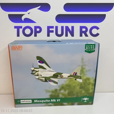 PARKZONE MOSQUITO MK VI BNF ULTRA MICRO SERIES AIRPLANE KIT - Image 1 of 4