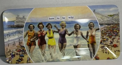 Anne Taintor Melamine Hostess Serving Tray “Born To Be Wild” Girlfriends - Image 1 of 4