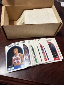 Juego casi completo de aros de baloncesto 1989-90 1-353 faltan 4 cartas estrellas - Imagen 1 de 1