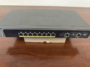 NETGEAR ProSAFE M4100-D10-POE 8 Port Fast Ethernet Managed Switch - Picture 1 of 3