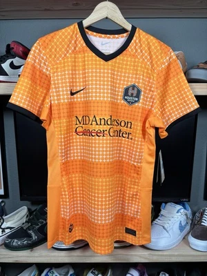 Размер M Nike MLS Houston Dynamo домашняя футболка футбол 2025/26 США женская рекомендуемая розничная цена производителя 95 долл. США - Изображение 1 из 4