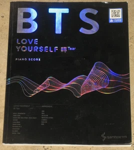 BTS Love Yourself  轉 Tear All 10 Songs Piano Score Notes &7 Popular Songs K Pop - Picture 1 of 4