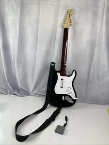 PS3 PS4 Rock Band Fender Stratocaster Guitar with Dongle Tested And Working - Picture 1 of 12