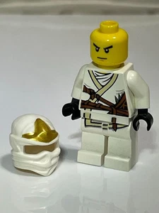 Lego Zane ZX Ice White Ninja Minifigure Used Good Condition njo0053 #23 - Picture 1 of 3