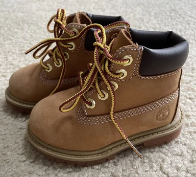 Timberland Primaloft Botas Niño Pequeño Talla 5 Con Cordones Exterior Nieve Informal Foto 1 de 4