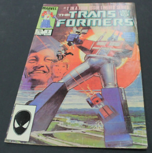 The Transformers #1 (Sep 1984) Marvel Comics 1st Apprearance RARE KEY 6.0-6.5