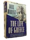 Will Durant THE LIFE OF GREECE  1st Edition 2nd Printing
